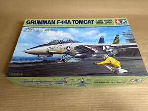 プラモデル　接着剤無　未組立　箱ダメージ有　タミヤ　1/48　戦闘機　F-14Ａ　トムキャット後期型　発艦セット