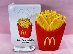 240904★値下げ☆未使用　McDonald’s/マクドナルド　福袋　ポテト加湿器　超音波式　現状品☆★