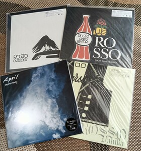 ５枚！送料込ROSSO★ロッソ アナログ/★ギア 1000★ミッシェルガンエレファント★チバユウスケ★TMGE★未使用★バースディ★限定+オマケ2点