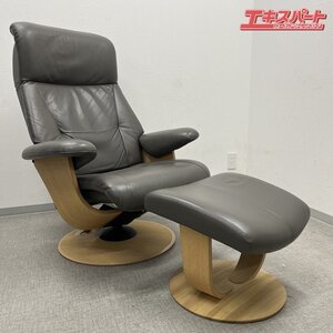 karimoku カリモク チターノ デューエ パーソナルチェア&オットマン Lサイズ 35万円 極美品 戸塚店