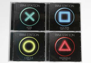 B1A4■日本盤CD4枚セット【B1A4 Station Triangle Ballade】【SQUARE 日本オリジナル曲】【CIRCLE SMILE】【KISS LOVE】生写真4枚付 ベスト