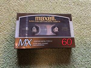 maxell★マクセル★カセットテープ★MX60★METAL★未開封★B