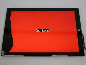 ジャンク品 12インチ Microsoft Surface Pro 3 1631 ストレージ不明 両面カメラ付 起動確認済 代引き可