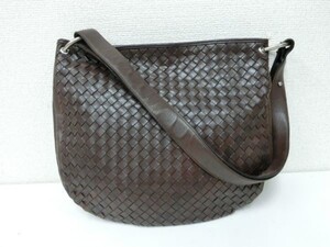 豊2083M-8/8C〇ボッテガヴェネタ BOTTEGA VENETA ショルダーバッグ 良品〇