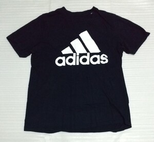 adidas.com アディダス サイズ L 半袖Tシャツ AMPLIFIER TEE スポーツ フアッション ウェア ティー 紺色ネイビー白ホワイト肩幅 約44身幅52