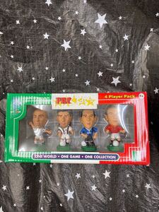 Corinthian Pro Stars 4 Players Pack Del Piero.Iaquinta.Materazxi. De Rossi. Limited Edition フィギュア　