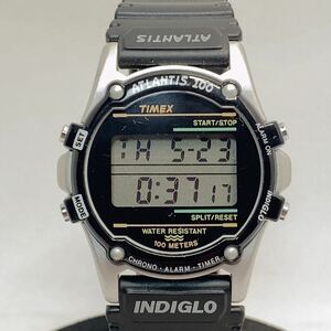 タイメックス TIMEX INDIGLO ATLANTIS 100 デジタル 腕時計 稼働品 QZ