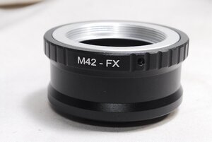 ★新品未使用品★PENTAX ペンタックス M42 マウントレンズ ⇒FX 富士フィルム フジフィルム マウントアダプター M42-FX★