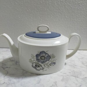 WEDGWOOD Susiecooper GlennMIST ビンテージポット スージークーパー・グレンミスト ウェッジウッド 洋食器 (ay)