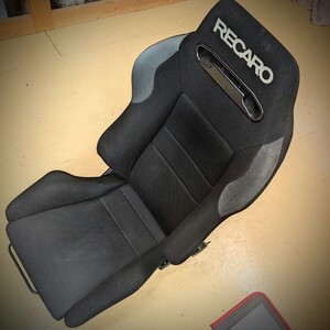 送料込み　RECARO SR-3 シート本体 車検対応確認済み　R32レール付