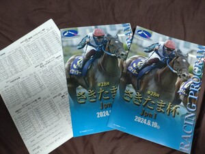 浦和競馬◆2024年第28回さきたま杯(JpnⅠ)◆レーシングプログラム2冊セット◆出走表◆表紙イグナイター