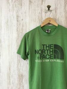 995☆【フロントロゴTシャツ】THE NORTH FACE ノースフェイス 緑 M