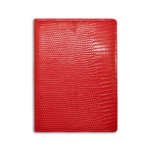 ファイロファックス Filofax 本物リングトカゲ LIZARD ４穴 システム手帳 当時の限定生産 ロールスレッド色 未使用保管品 送料無料!