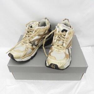 【中古品】BALENCIAGA バレンシアガ RUNNER ランナー メンズスニーカー ベージュ 677403 サイズ：44 約29cm 箱付 842128005 0704