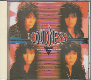 CD LOUDNESS HURRICANE EYES JAPANESE VERSION ラウドネス