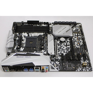 【中古】ASRock製 ATXマザーボード B450 Steel Legend SocketAM4 [管理:1050020174]