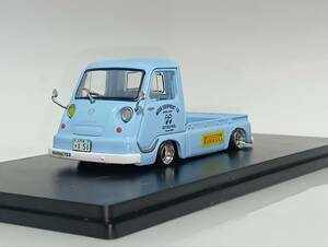 1/43 ノレブ スバル サンバー (1964) 改 アルミ 深リム ローダウン 改造 Mooneyes カスタム 懐かしの商用車コレクション アシェット