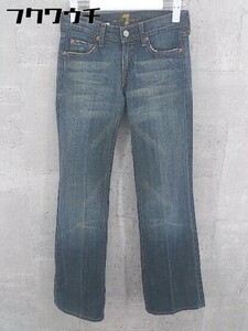 ◇ 7 for all mankind セブンフォーオールマンカインド ジーンズ デニム パンツ サイズ23 インディゴ レディース