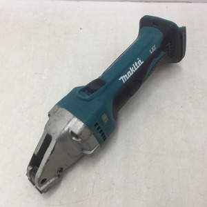 makita マキタ 14.4V対応 1.6mm 充電式ストレートシャー 正常動作せず 切れ味悪い 本体のみ JS160D 中古 ジャンク品