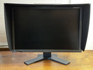 EIZO ColorEdge CG243W 遮光フード付き　付属品完備