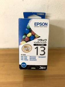 エプソン 純正 IC1BK13W EPSON 純正インク 2個入