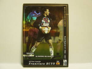 ■ WCCF 2012-2013 ATLE-EXT フランシスコ・ブーヨ　Francisco Buyo 1958 Spain　Real Madrid CF 1986-1997 Extra Card