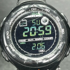 SUUNTO スント VECTOR ベクター HR 腕時計 デジタル ブラック アナログ クォーツ SS015301000 心拍計 高度計 電池交換済み メンズ