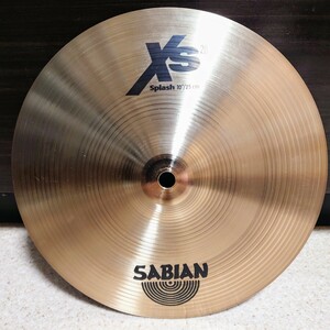 【1円スタート】Splash Sabian XS 20 10” セイビアン スプラッシュ ドラム シンバル 打楽器