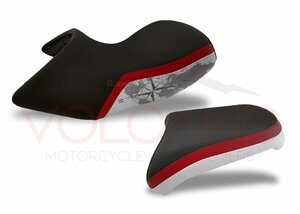 BMW R 1200 GS ADVENTURE 2005～2012年式用 VOLCANO イタリア高級本革使用 シートカバー SEAT COVER