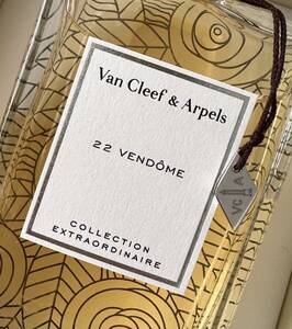 【未使用品】国内未発売 パリ本店限定品 Van Cleef & Arpels Eau de Parfum ‘22 Vendome’ 75ml