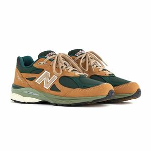 NEW BALANCE M990V3 BY TEDDY SANTIS ニューバランス M990V3 バイ テディ サンティス ベージュ モスグリーンM990WG3 26.5cm定価38500円