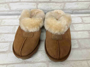 UGG COQUETTE 5125 アグ コケット スリッパ サボ ブラウン 25cm ボア ムートン