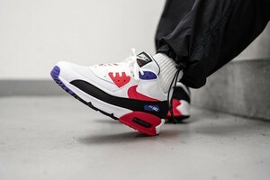 4L2【特価/Used/入手困難】NIKE AIR MAX 90 ESSENTIAL WHITE/RED ORBIT-PSYCHIC/Jordan sb force atmos AIRMAX dunk acg supreme 1 2 4 95