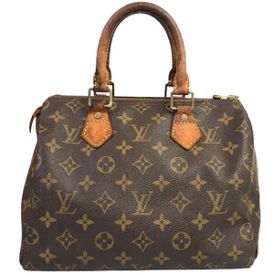 【1円～】 ルイヴィトン LOUIS VUITTON バッグ ハンドバッグ スピーディ25 M41528 SP0090 モノグラム レザー ブラウン 中古