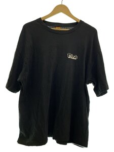 HUMAN MADE◆Tシャツ/XXL/コットン/BLK/プリント