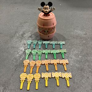 【B-20】（現状品）ディズニー ミッキー キャンディーパニック Disney TOMY 1988 THAILAND 当時物 昭和レトロ