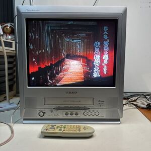 ブラウン管テレビ SHARP ビデオ内蔵型テレビVT-17FN20