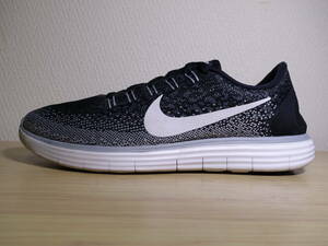 ◇ NIKE ナイキ FREE RN DISTANCE フリーランディスタンス【827115-010】◇ 27.5cm スニーカー ランニング ブラック