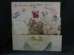 John LENNON★Walls And Bridges UK Apple オリジナル