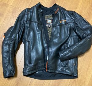 HYOD IKUL D3O ST-X LEATHER JAC レザージャケット Lサイズ ボアインナー