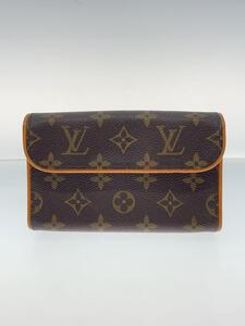 LOUIS VUITTON◆ポシェット・フロランティーヌ_モノグラム・キャンバス_BRW/PVC/BRW