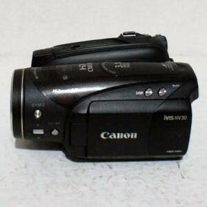 Canon IVIS HV30 HDV miniDV ビデオカメラ 撮影再生OK 液晶不良 ジャンク品