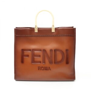 フェンディ サンシャイン ラージ ブランドオフ FENDI レザー トートバッグ レザー 中古 レディース