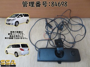 H20 アルファード ANH20W ルームミラー/室内ミラー/ETC付 純正 オプション品