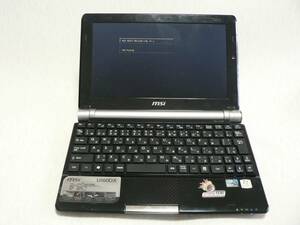 msi U160DX-660JP ◆大容量バッテリー付・ジャンク・即決！