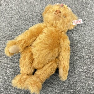 B816-H27-1701【美品】 Steiff シュタイフ テディベア ぬいぐるみ 全長約28cm