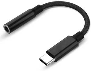 【送料無料】★USB-C 3.5mm 3極 4極 オーディオ変換 アダプター イヤホンジャック ハイレゾ対応 マイク DAC搭載（新品・未使用）