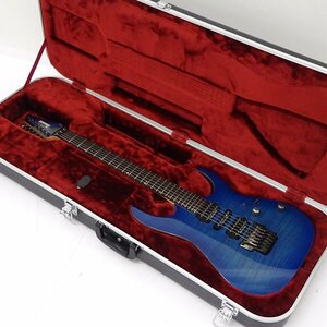 ★中古★Ibanez Prestige RG2770FM エレキギター 青系 ハードケース付き（アイバニーズ/STタイプ/楽器）★【MU471】