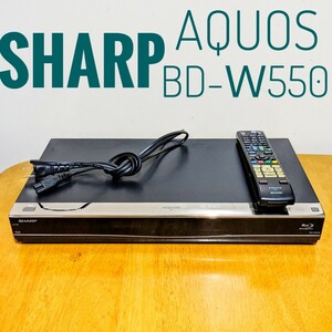 1円スタート　SHARP　シャープ　AQUOS ブルーレイレコーダー HDD 500GB 2チューナー 2番組同時録画 BD recorder
