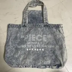 MONSTA X PIECEデニムトートバッグ